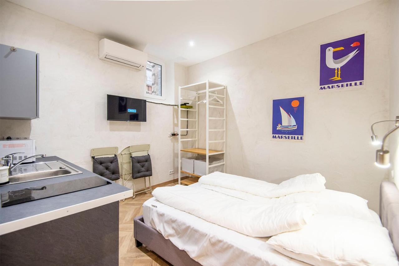 Studio In The Heart Of Marseille - Vieux Port Apartment Exterior foto